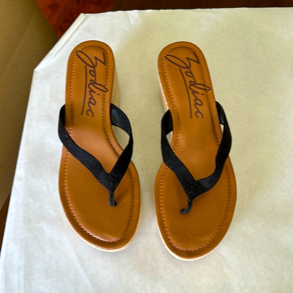 Zodiac Rio Espadrille Wedge Sandal size 10 NEW